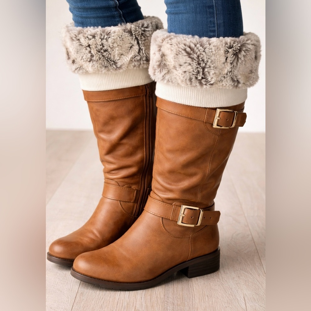 NWT
Pandemonium Faux Fur Boot Cuffs | Cozy Winter
Boot Toppers OS Boots not Inc